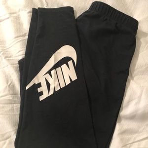 Nike leggings with logo xl